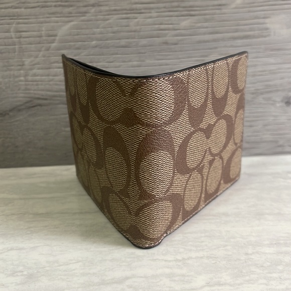 Coach bifold brown Wallet - Picture 5 of 7